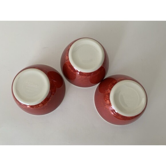 Better Homes and Gardens Melamine Small Dipping Bowls Red 2" x 3.75" Set of 3 - Picture 7 of 11